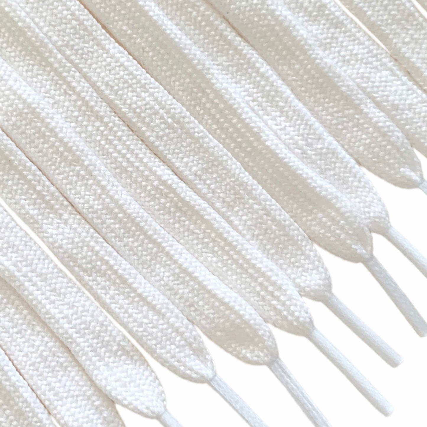 Game White Athletic Shoelaces Bulk Pack
