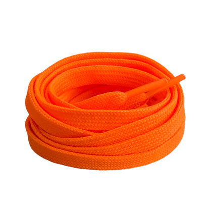 GAME Neon Orange Shoelaces