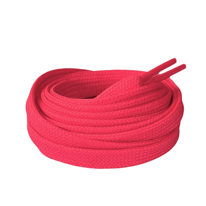 Game Neon Pink Athletic Shoelaces Made in the USA Lace The Game
